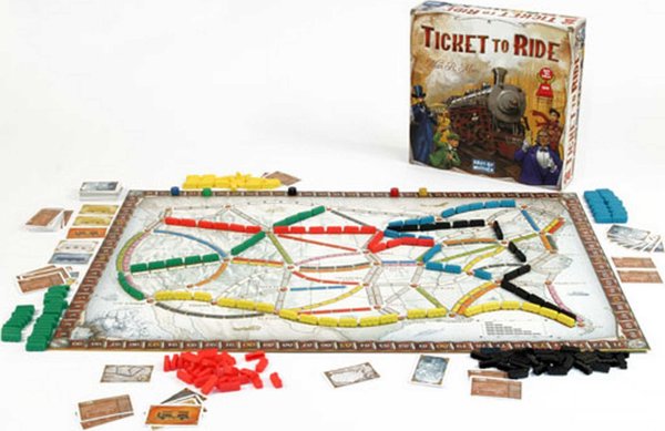 Djeco Επιτραπέζιο παιχνίδι Days of Wonder Ticket To Ride USA, FIN