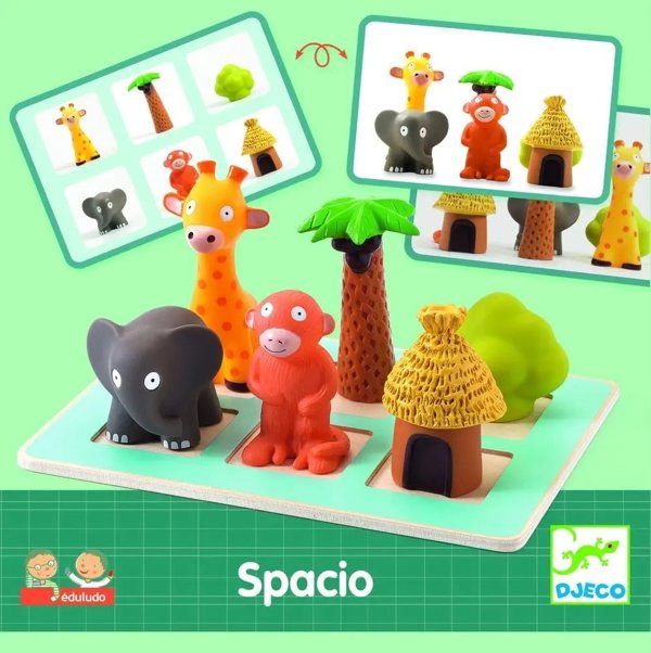 Djeco Djeco Εκπαιδευτικό παιχνίδι - Eduludo - Spacio Eduludo