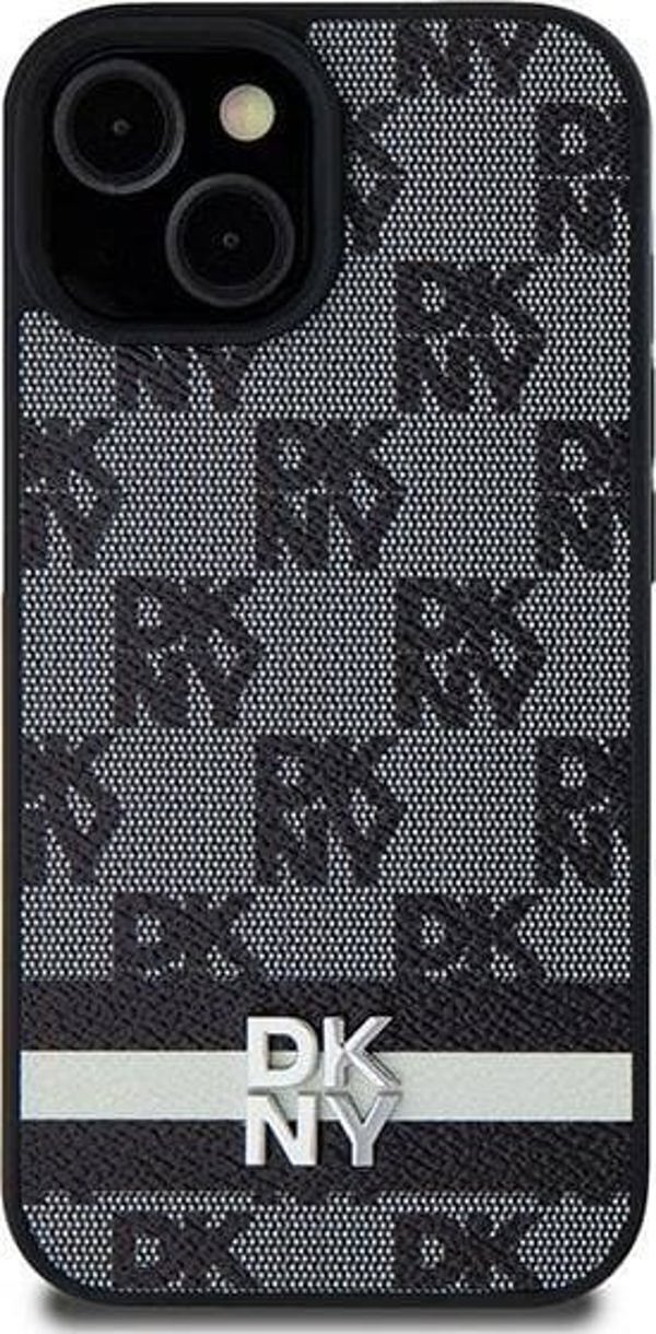 DKNY Θήκη Dkny Dkhcs24Mpcptssk S24+ S926 Σκληρή Θήκη Δερμάτινη Καρό Μοτίβο & Τυπωμένες Ρίγες