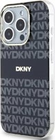 Case APPLE IPHONE 15 PRO DKNY Hardcase IML Mono & Stripe MagSafe (DKHMP15LHRHSEK) black