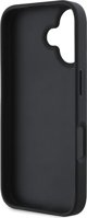DKNY DKNY DKHCP16SPCPTSSK iPhone 16 6.1" 6.1" μαύρη σκληρή θήκη με καρό μοτίβο και τυπωμένες ρίγες