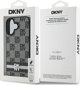DKNY DKNY DKHCP16SPCPTSSK iPhone 16 6.1" 6.1" μαύρη σκληρή θήκη με καρό μοτίβο και τυπωμένες ρίγες