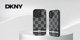 DKNY DKNY DKHCP16SPCPTSSK iPhone 16 6.1" 6.1" μαύρη σκληρή θήκη με καρό μοτίβο και τυπωμένες ρίγες