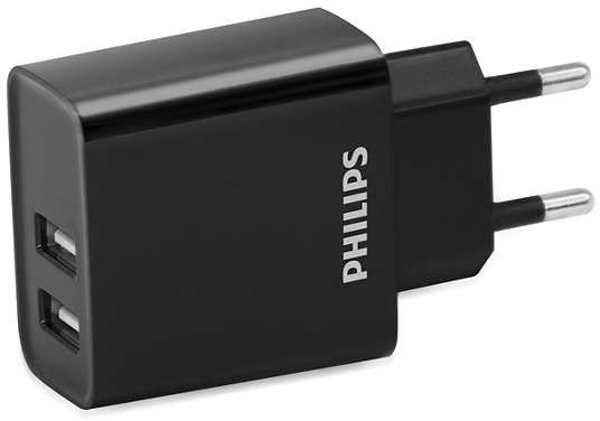 Φορτιστής DLP2610 2xUSB Μαύρο