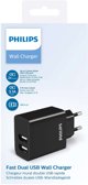 Φορτιστής DLP2610 2xUSB Μαύρο