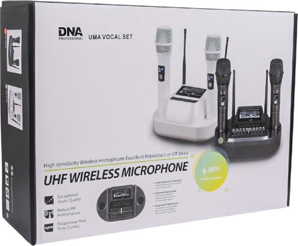 DNA DNA UMA VOCAL ΣΕΤ μπέζπριεβοδνωγυ σύστημα ναγκόσνενια 2 μικρόφωνα