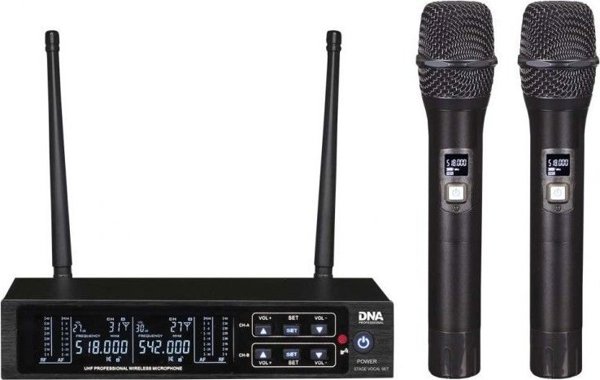 Σετ ασύρματων μικροφώνων DNA DNA STAGE VOCAL SET 2x μικρόφωνο φωνής