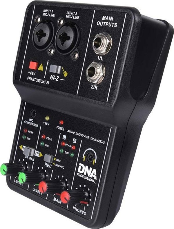 DNA DNA MIX 2 μίκτης 2 καναλιών phantom διεπαφή USB