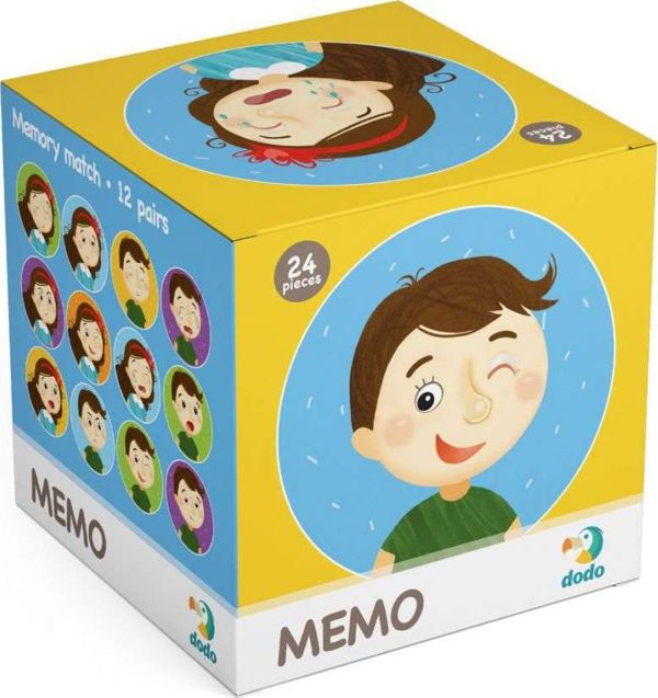 Dodo Dodo Παιχνίδι Μνήμης memos Παιδιά και συναισθήματα