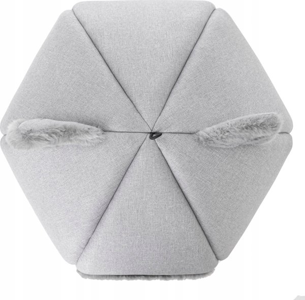 DOGGY R2 KITTY HEAD ASH GREY