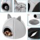 DOGGY R2 KITTY HEAD ASH GREY