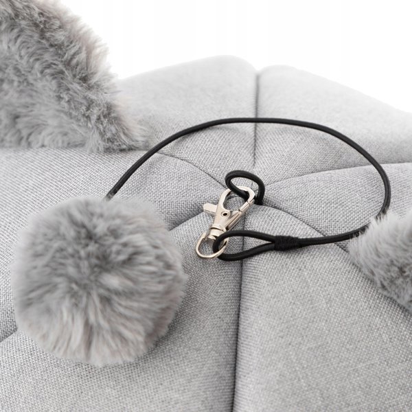 DOGGY R2 KITTY HEAD ASH GREY