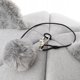 DOGGY R2 KITTY HEAD ASH GREY