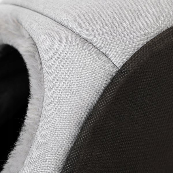 DOGGY R2 KITTY HEAD ASH GREY