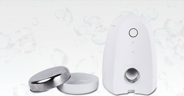 Dogness Έξυπνος διανομέας τροφής με πλαστικό μπολ WIFI mini Dogness (λευκό)