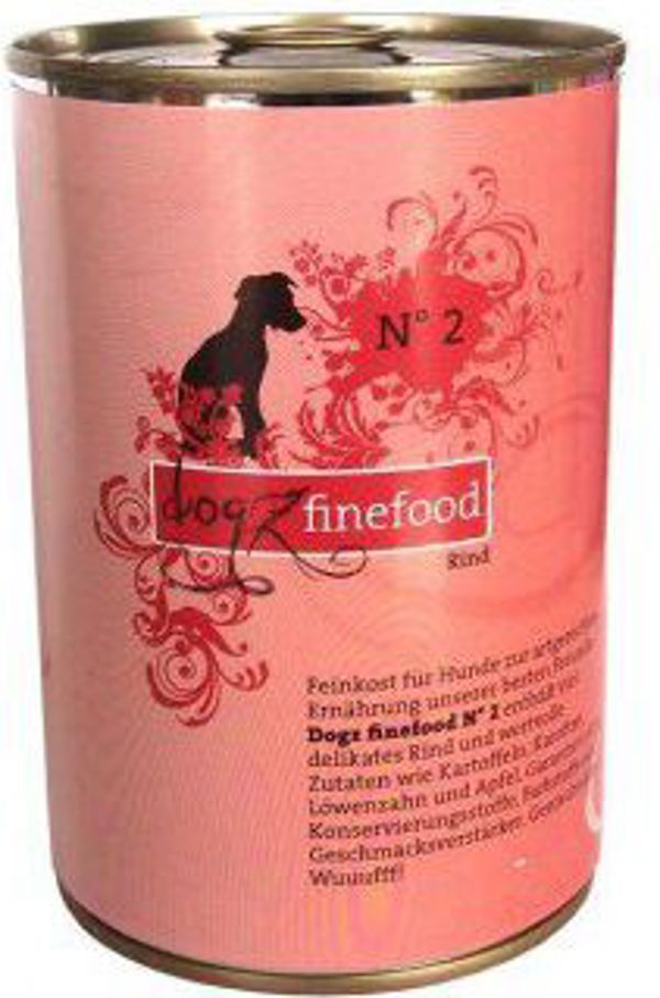 Dogz Finefood N.02 Βοδινό κονσέρβα 400g