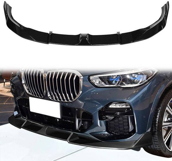MTuning Πρόσθετο Προφυλακτήρα Εμπρός για BMW X5 G05 M Sport, Gloss Black