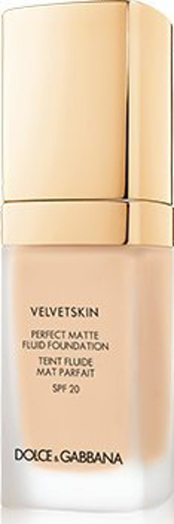 Dolce & Gabbana Velvet Skin Foundation, Ματ Υγρό Ίδρυμα, SPF 20, 30ml, Για Γυναίκες