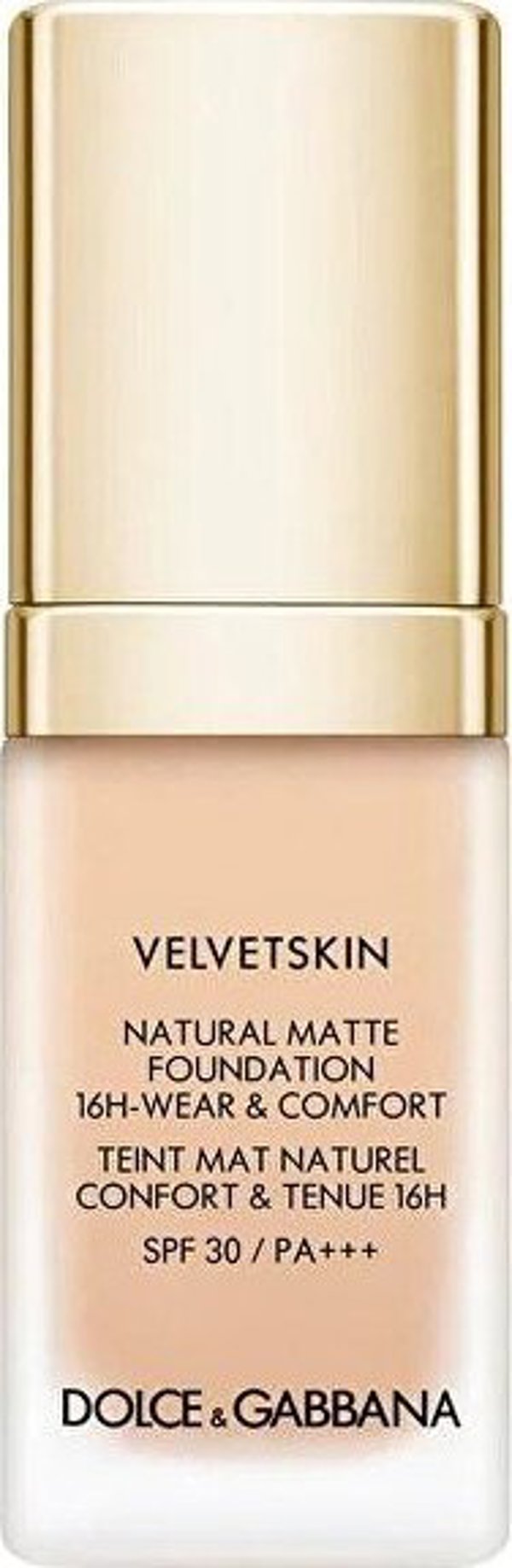 Dolce & Gabbana Velvet Skin Υγρό Ίδρυμα Ματ Αποτέλεσμα, SPF 30, Απόχρωση 215, 30ml