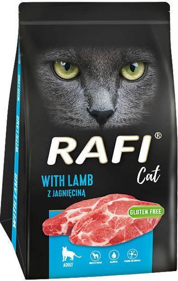 Dolina Noteci Rafi Cat ξηρή τροφή για γάτες με αρνί 1.5 kg