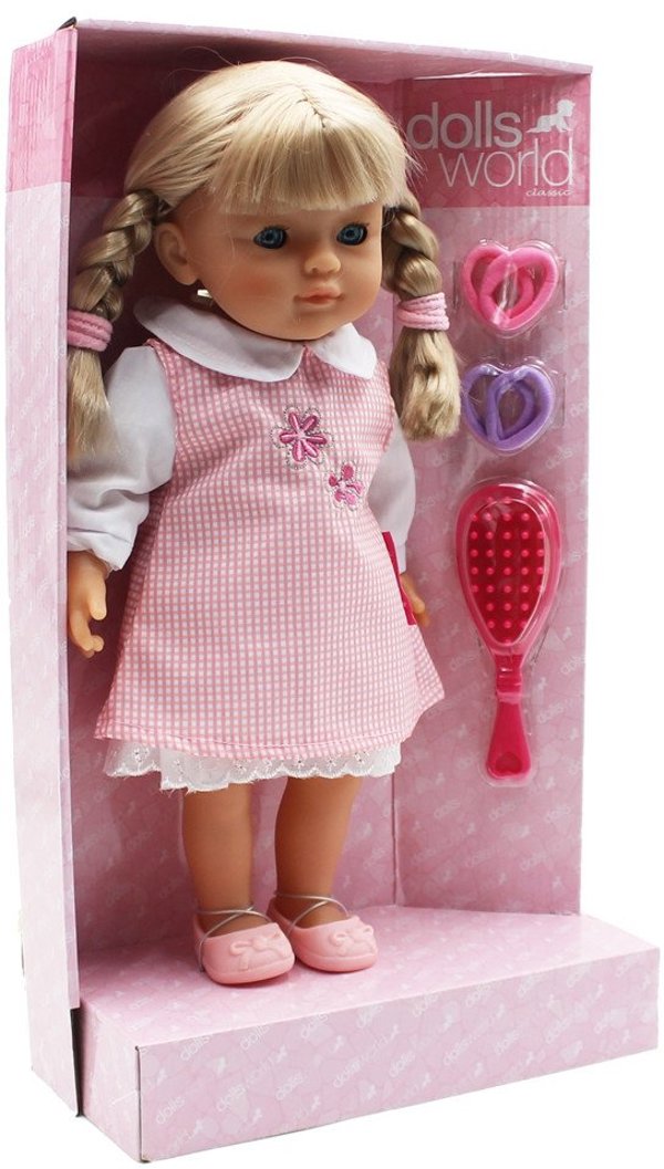 κούκλα DOLLSWORLD Elizabeth, 36 cm