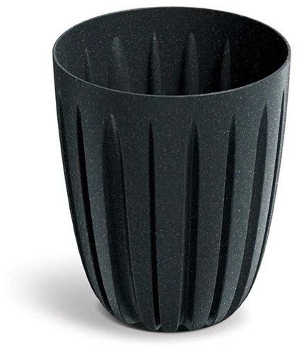 Prosperplast Γλάστρα Wario Eco Wood Ανθρακί 40cm