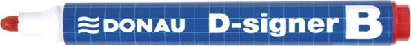 ΜΑΡΚΑΔΟΡΟΣ ΓΙΑ ΠΙΝΑΚΕΣ ΛΕΥΚΟΥΣ Donau D-SIGNER B, ΚΟΚΚΙΝΟ