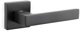 Door handle CUBE, K-1461-13, P2, black color