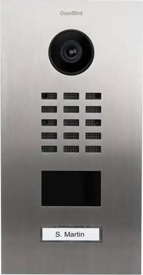 DoorBird DoorBird D2101V IP Βίντεο Θυροτηλεόραση V2A Ανοξείδωτο