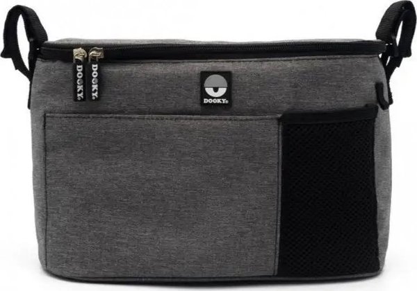 DOOKY Buggy Organizer Deluxe γκρι μελανζέ, 5128204
