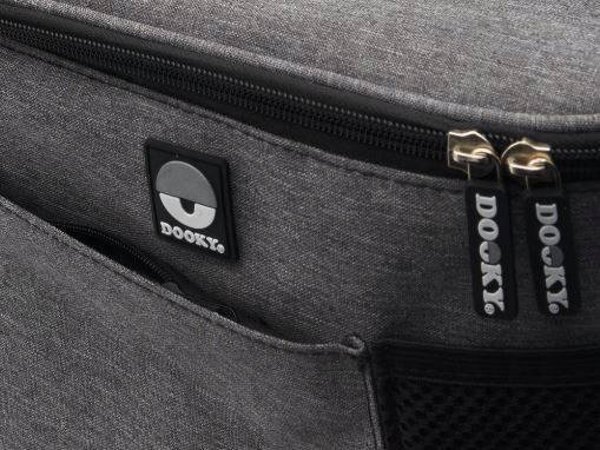 DOOKY Buggy Organizer Deluxe γκρι μελανζέ, 5128204