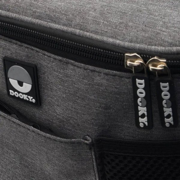 DOOKY Buggy Organizer Deluxe γκρι μελανζέ, 5128204