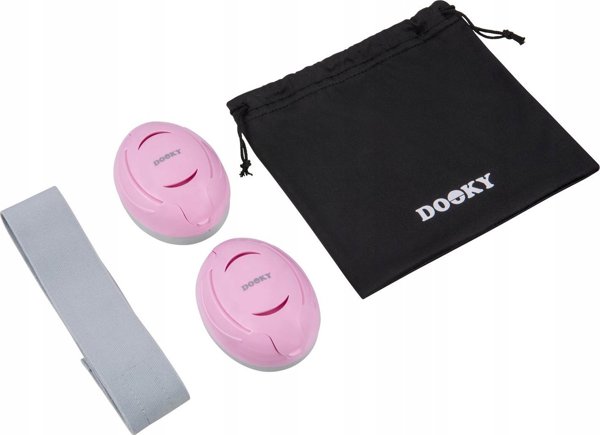 Προστασία Αυτιών DOOKY Baby 0-3 ετών ροζ, 3001101