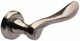 Door handle INOVO ELISA 542 OGR, universal, aged brass color.