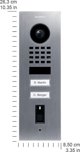 DoorBird D1102FV IP Θυροτηλέφωνο με Κάμερα, Δακτυλικό Αποτύπωμα, Ανοξείδωτο V2A