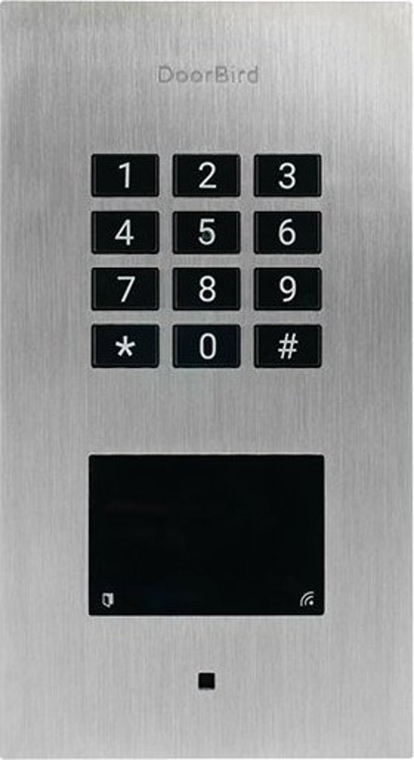 DoorBird DoorBird IP σύστημα ελέγχου πρόσβασης A1121 εντοιχισμένο, ανοξείδωτο V2A