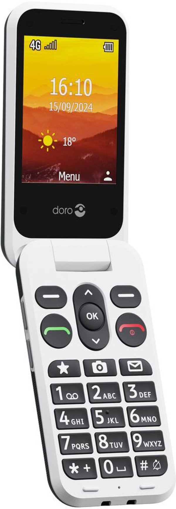 Doro Leva L31 basic phone, black / white