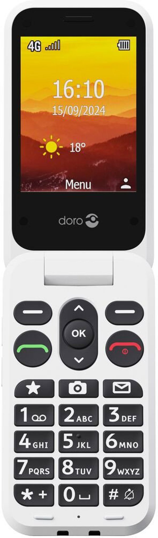 Doro Leva L31 basic phone, black / white