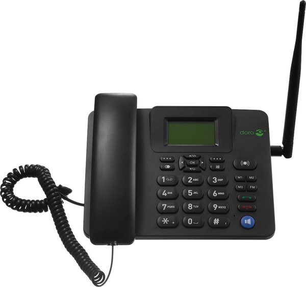 Doro 4100H τηλέφωνο VoIP Μαύρο LCD