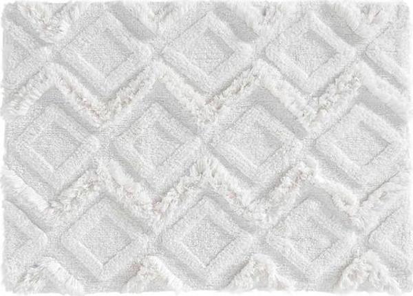 Douceur d'Interieur Χαλί Μπάνιου IKATIS Λευκό 50x80cm
