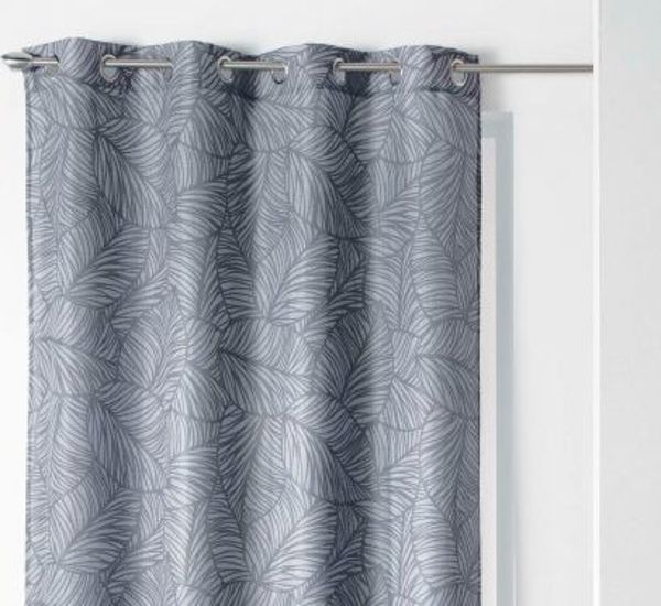 Κουρτίνα Douceur d'Interieur Scandinavia Top Galip Σκούρο Γκρι 140x260cm