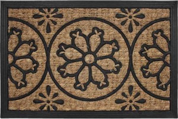 Douceur d'Interieur Πατάκι Πόρτας Ruby, 40x60 εκ., από Ίνες Καρύδας με Αντιολισθητική Βάση