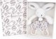 DOUDOU ET COMPAGNIE DOUDOU ET COMPAGNIE παιχνίδι ύπνου-κουνέλι, λευκό, 18cm, DC4190