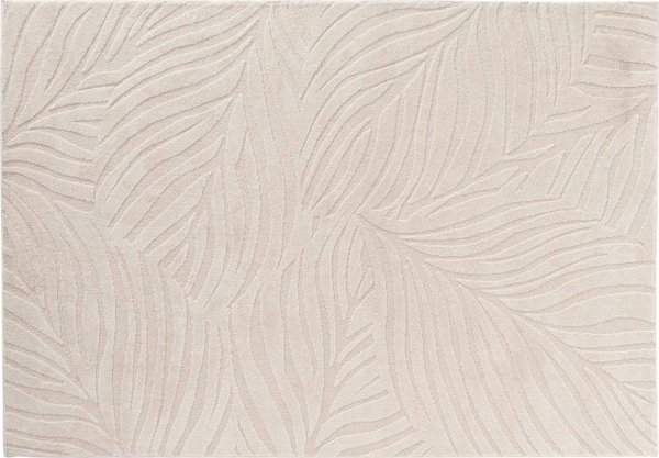Πατάκι Douceur d`Interieur για σαλόνι ANKARA, μπεζ, σχέδιο φύλλα