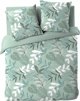 Σετ Παπλωματοθήκη Douceur d'Interieur με Σχέδιο Φύλλων KIMBERLY 240 x 220 εκ