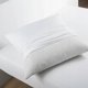 Douceur d`Interieur Μαξιλαροθήκη ύπνου 65 x 65 εκ λευκό χρώμα