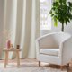 Douceur d'Interieur Θερμική Κουρτίνα με Τρουκς, Διπλή Στρώση Polar Μικροΐνας, 135 x 260 cm