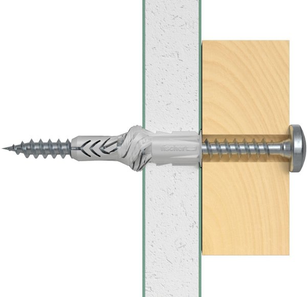 Ούπα με βίδα UX 6 x 50 mm, 10 τεμ.