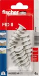 Πείρος για μονωτικά υλικά FID50 II, Fischer 4 τεμ.