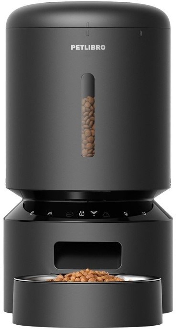 Διανομέας τροφής Petlibro Granary, WiFi, 5L (μαύρο) Petlibro